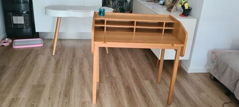 Très beau bureau Habitat style secrétaire en bois massif Lavérune (34)