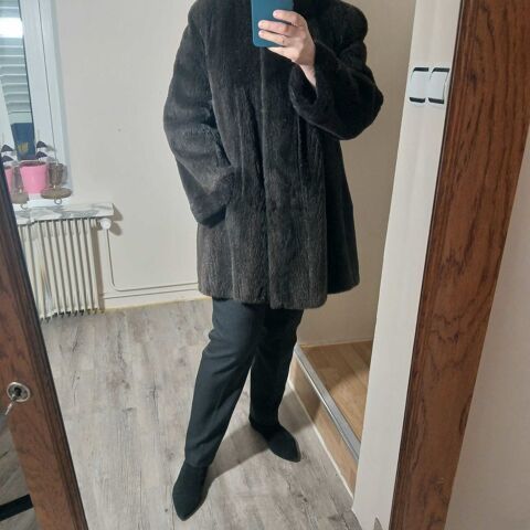 Manteau vintage vison 90 Baccarat (54)