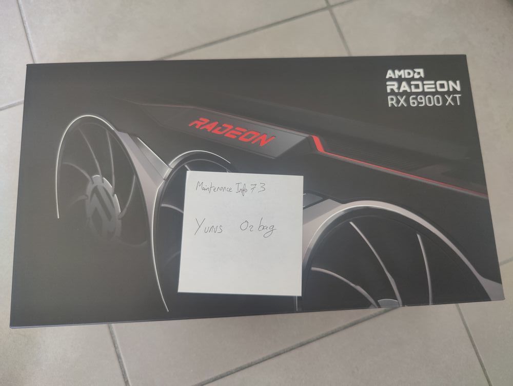 Carte graphique AMD Radeon RX 6900 XT? (neuve) Matériel informatique