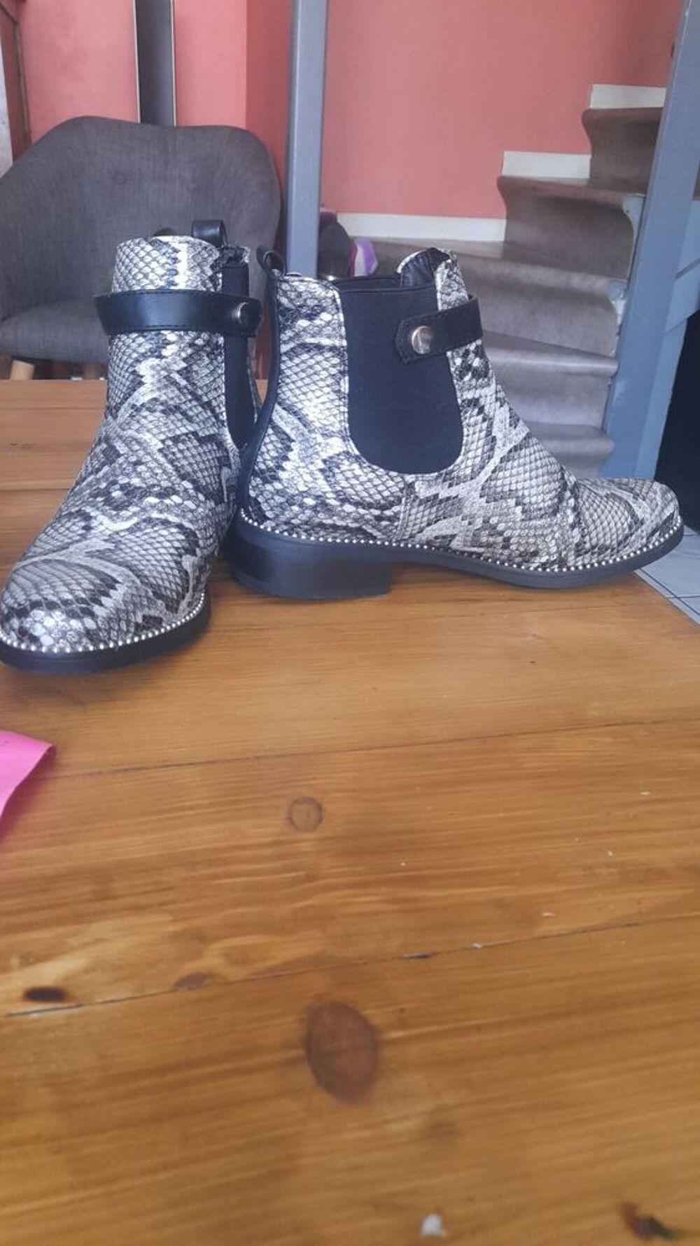 Jolies bottines.t38. Chaussures