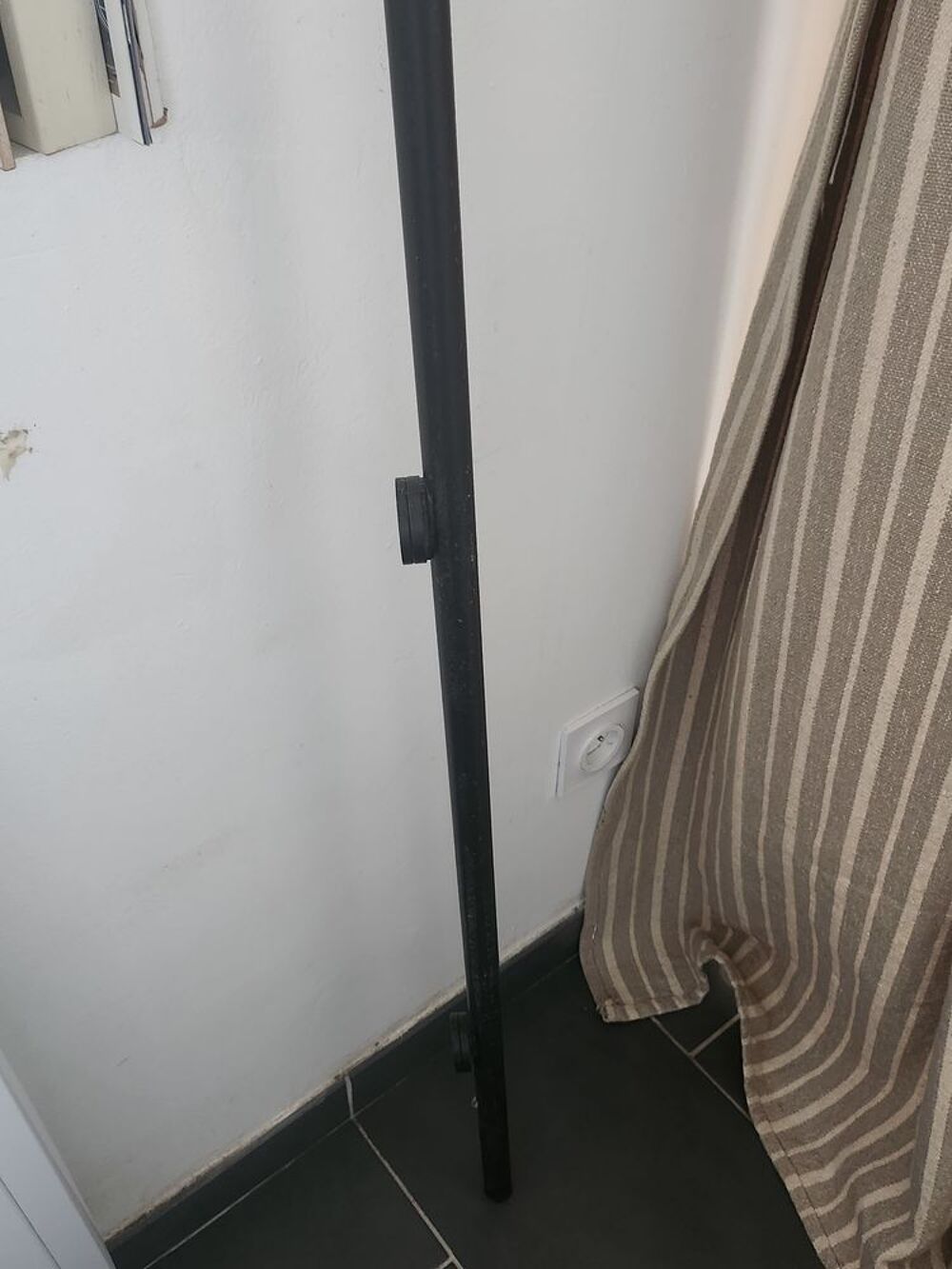 Porte coulissante style atelier noire Décoration