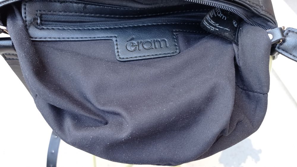 sac noir bandouli&egrave;re Eram Maroquinerie