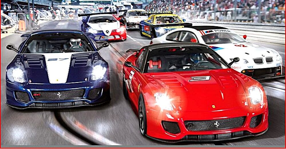 CIRCUIT DE SLOT-RACING Jeux / jouets