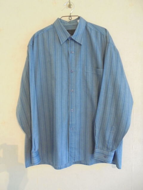 Chemise bleue grise (51) 10 Tours (37)