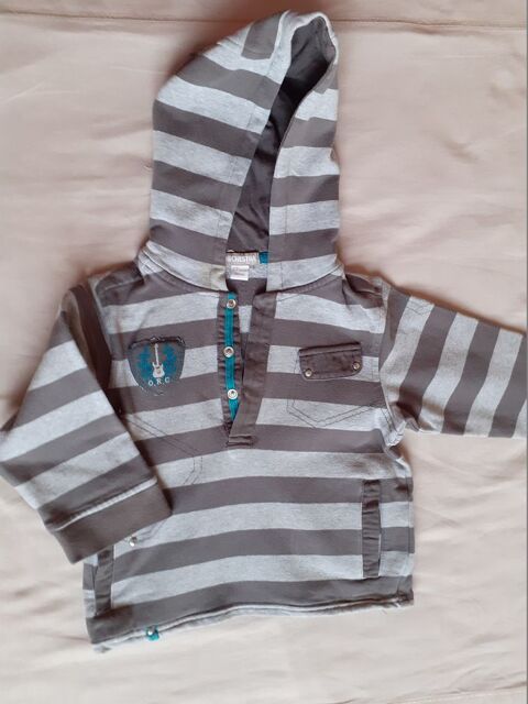 Sweat � capuche gar�on 23 mois 2 Grisolles (82)