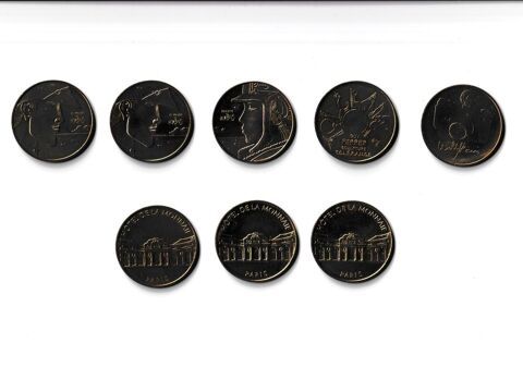 MDP Lot 8 m�dailles Monnaie de Paris
0 Houdemont (54)