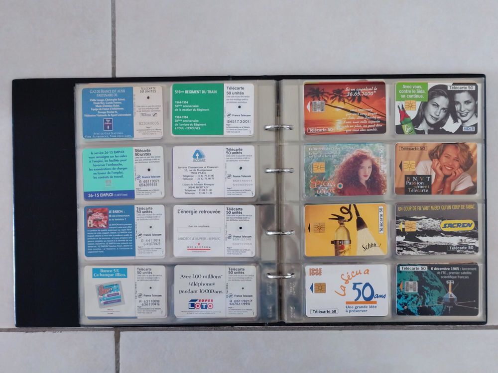 Collection T&eacute;l&eacute;cartes Originales 1616 cartes 
