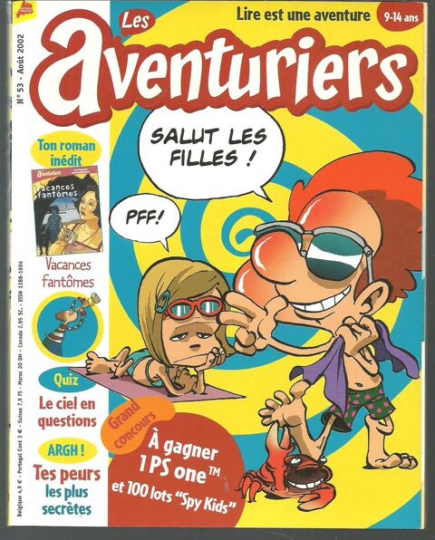 20 num�ros LES AVENTURIERS (9-14 ans) 30 Montauban (82)