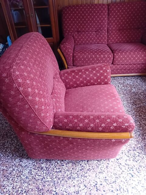 Canapé et fauteuil assorti très bon état 250 Vaudeurs (89)