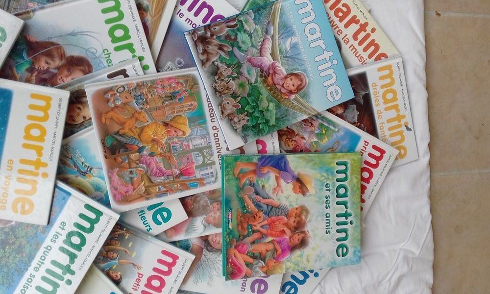 Lot 7 albums "MARTINE"+1albumCadeau- Litt&eacute;rature enfantine Livres et BD