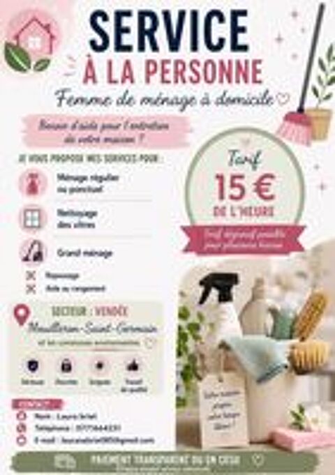   Ménage à  domicile 