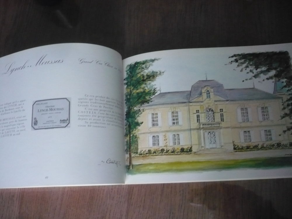 BORDEAUX CH&Acirc;TEAUX DU M&Eacute;DOC par Yan De SIBER (1979) Livres et BD