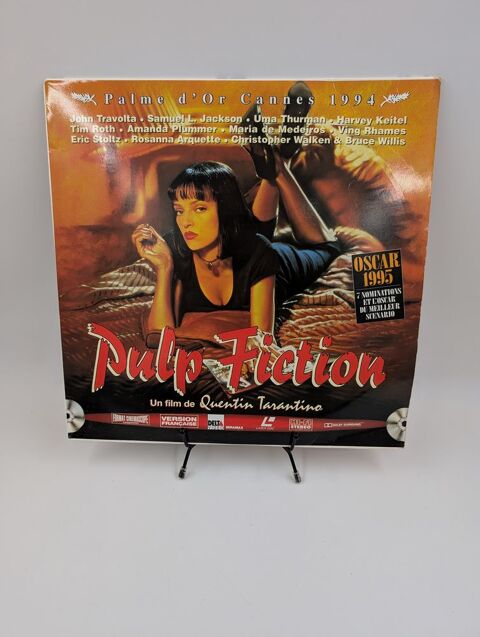 Film Laser Disc Pulp Fiction avec fourreau 16 Vulbens (74)