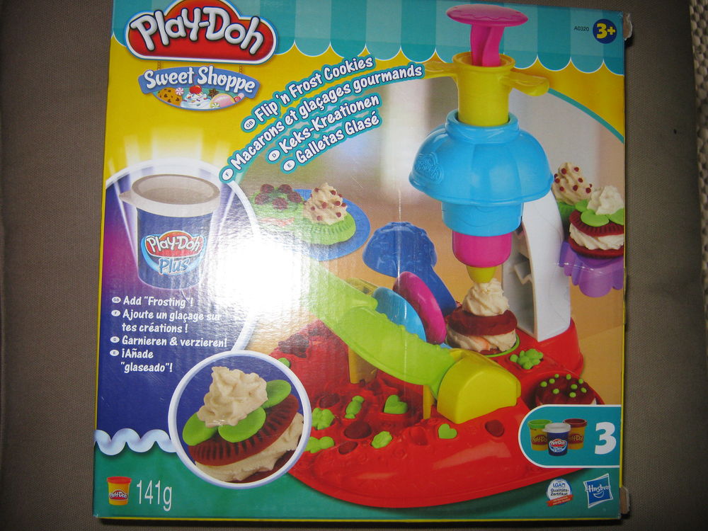 Play-Doh A0320E240 Loisir Cr&eacute;atif Macarons et Gla&ccedil;ages Jeux / jouets