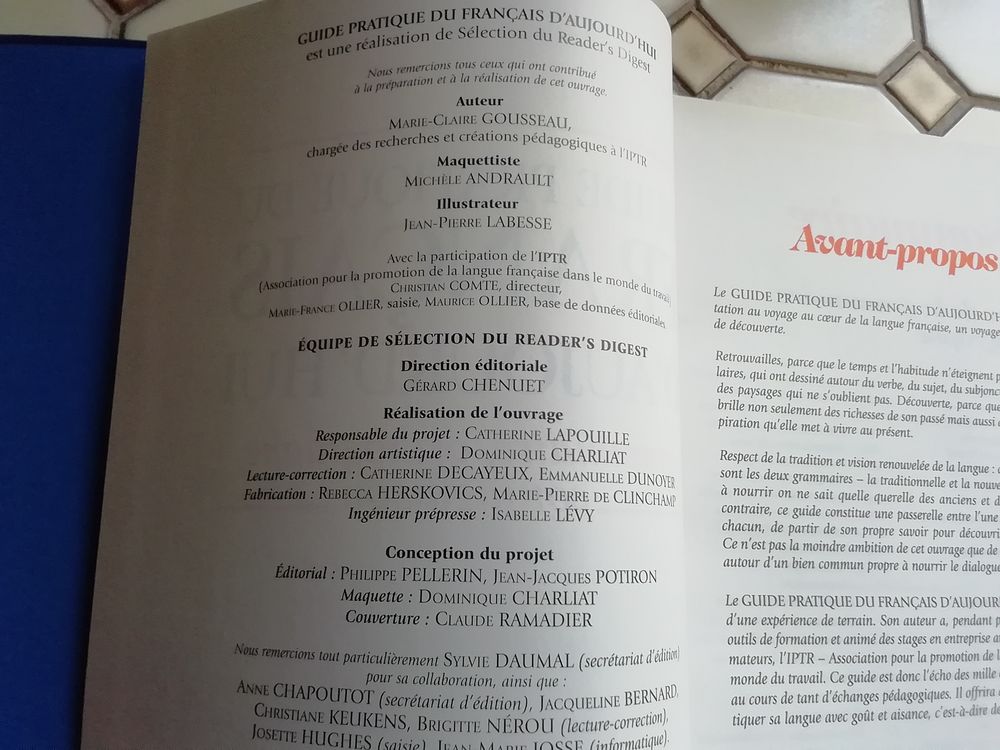 Guide pratique du Francais d aujourd'hui Livres et BD