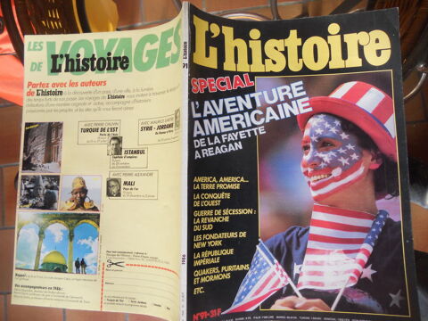 L'HISTOIRE SPCIAL L'AVENTURE AMRICAINE 1986 4 Tours (37)