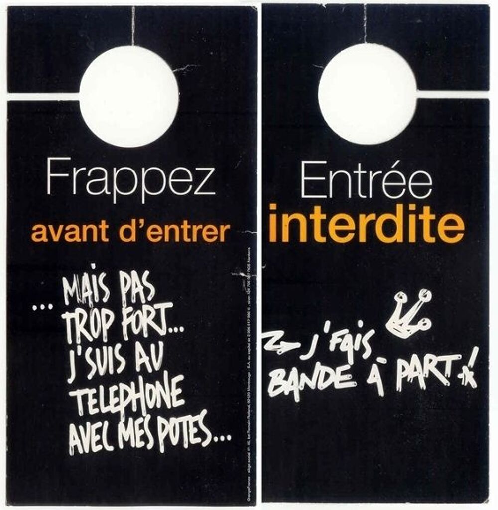 Accroche-porte Orange 