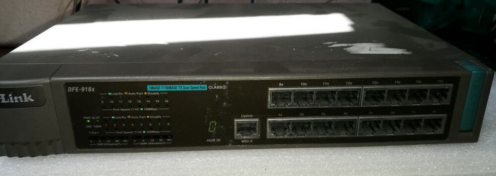 D-Link DFE-916X 16-port 10/100 Ethernet HUB Matériel informatique
