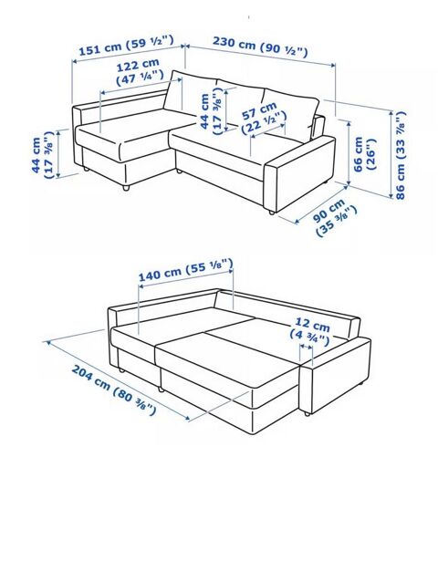 Canap d'angle 250 Crouttes-sur-Marne (02)