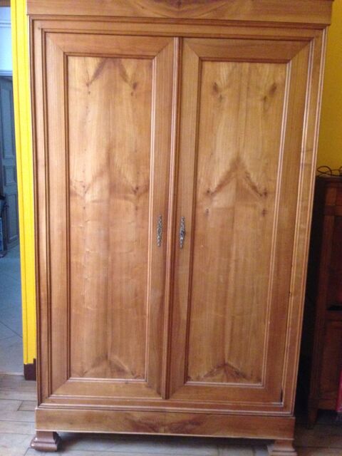 Armoire ancienne merisier clair 0 Versailles (78)