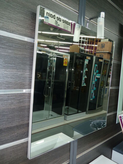 NEUF Miroir � suspendre 60X60cm.Avec halog�ne.NEUF 50 Gujan-Mestras (33)