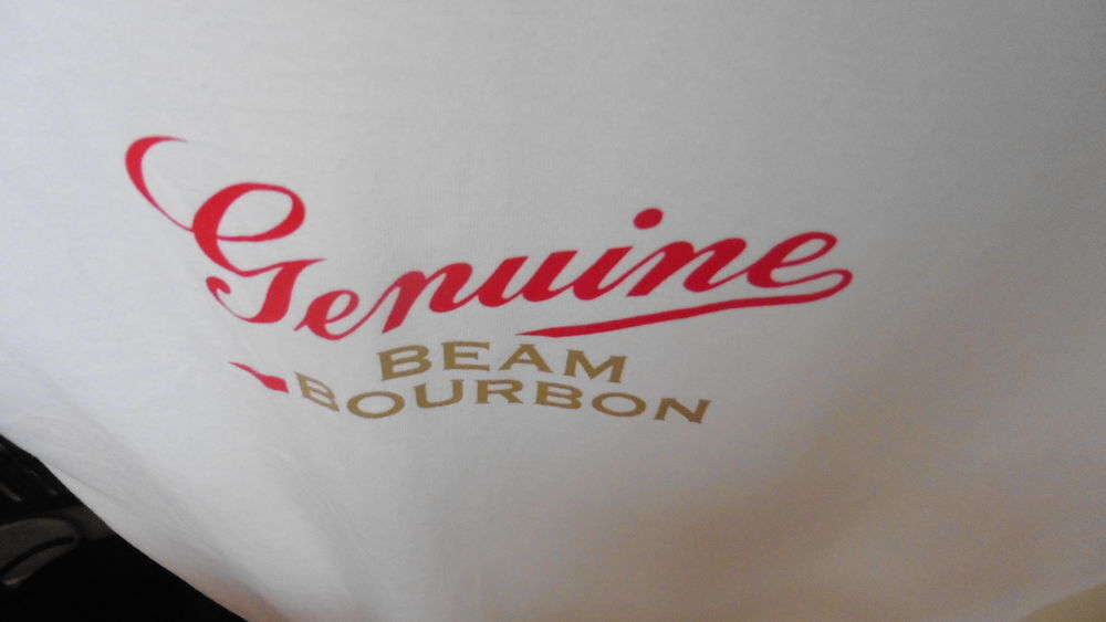 T-shirt Jim Beam Blanc - Marque Gildan Vtements