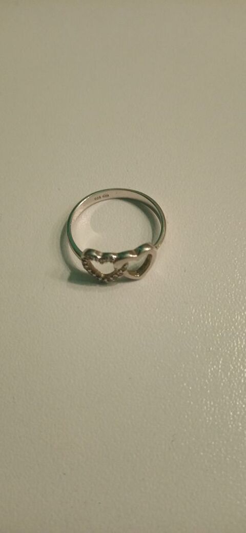 Bague argent 2 coeurs 20 Vélizy-Villacoublay (78)