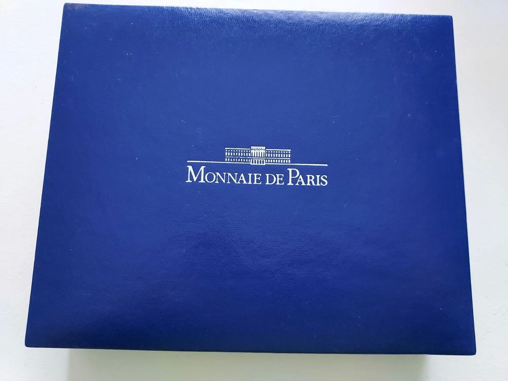 superbe coffret complet avec certificats de 3 pieces argent
