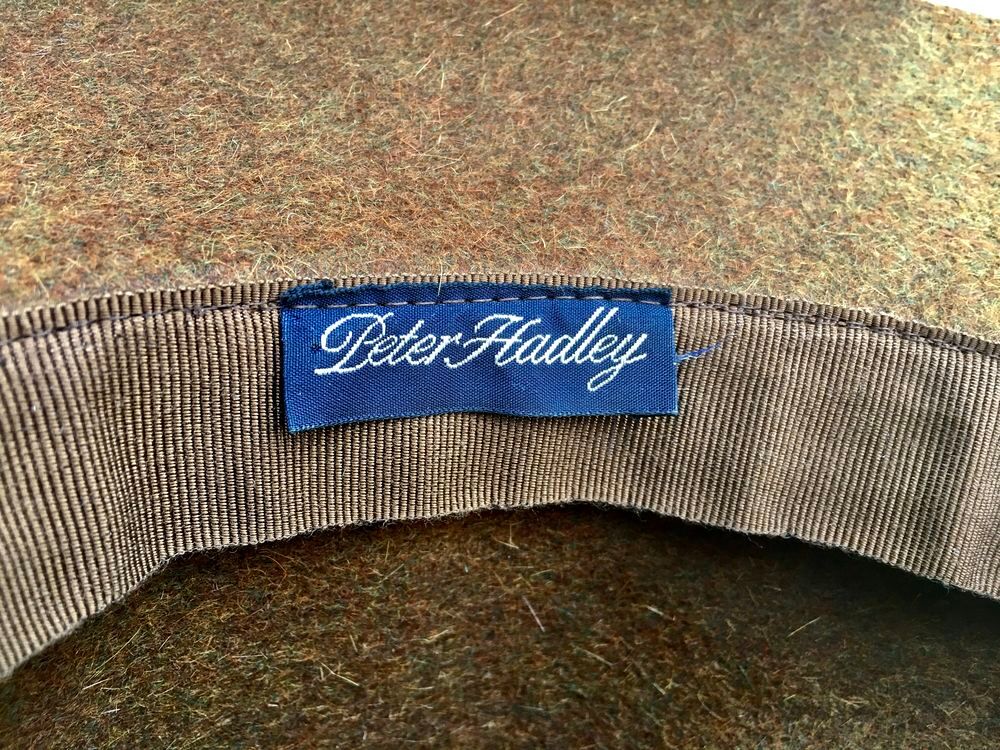 Chapeau en feutre Peter Hadley, taille M&eacute;dium, &Eacute;tat Neuf Vêtements