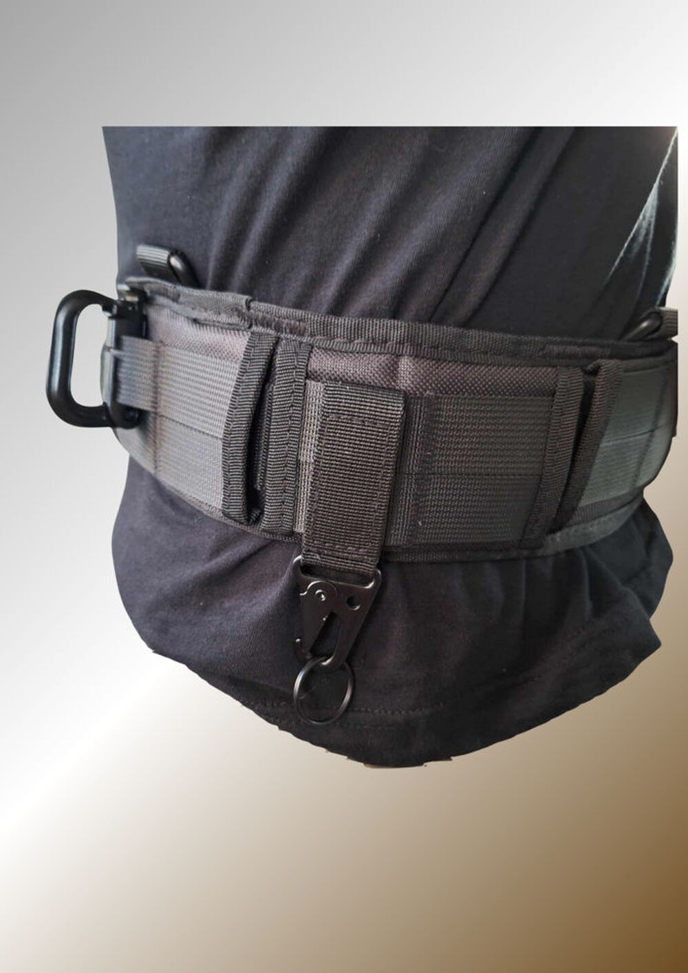 Ceinture tactique + sur-ceinture MOLLE + sacoche + accessoir Vêtements