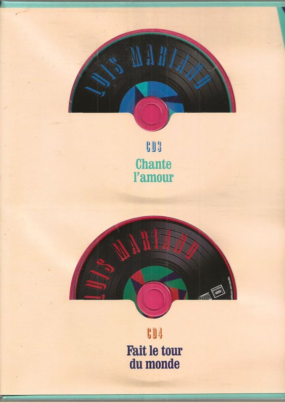 Livre la vie de Luis mariano avec 5 CD de chanson et de fil Livres et BD