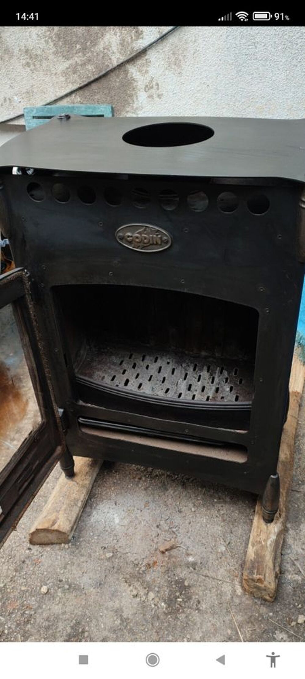 po&ecirc;le &agrave; bois Godin Bricolage