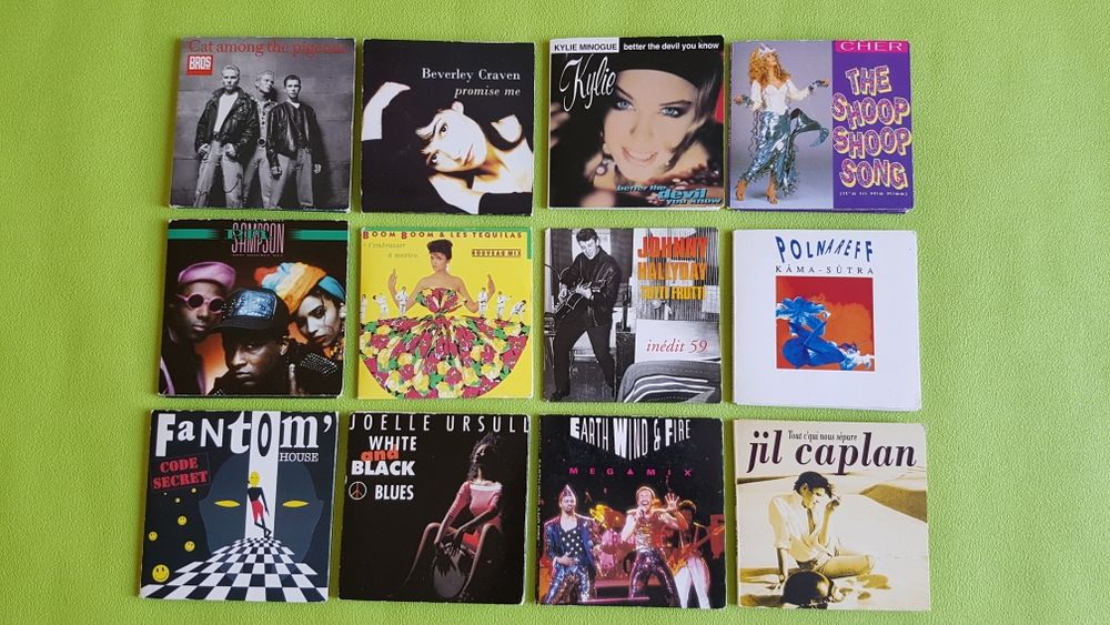 LES MINI CD CD et vinyles