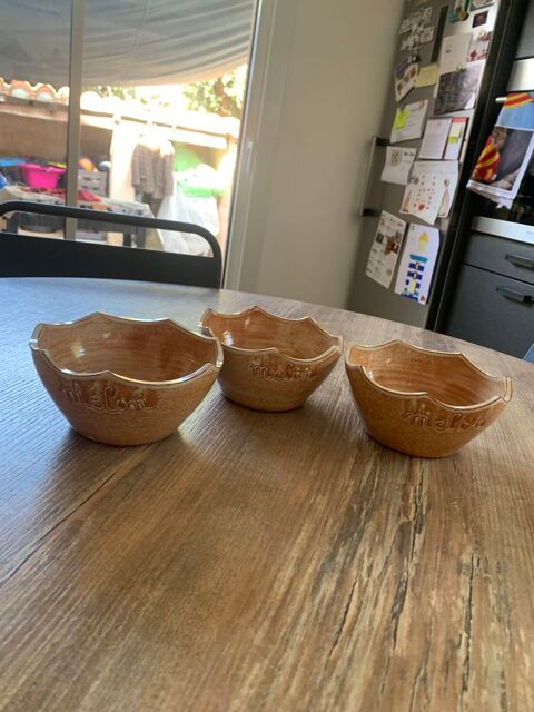 3 Bols à melons Saleilles (66)