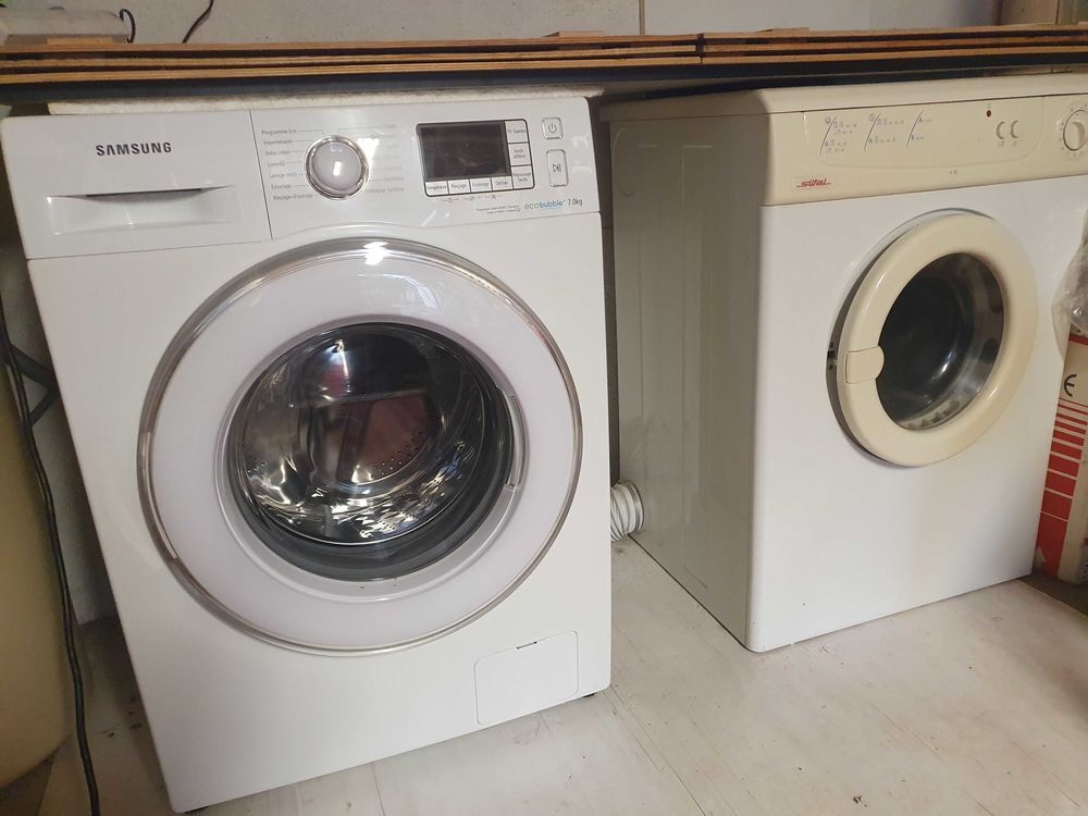 machine &agrave; laver SAMSUNG + S&egrave;ches linge Electroménager