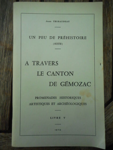 Livre  A travers le canton de Gémozac livre V  20 Nieuil-l'Espoir (86)