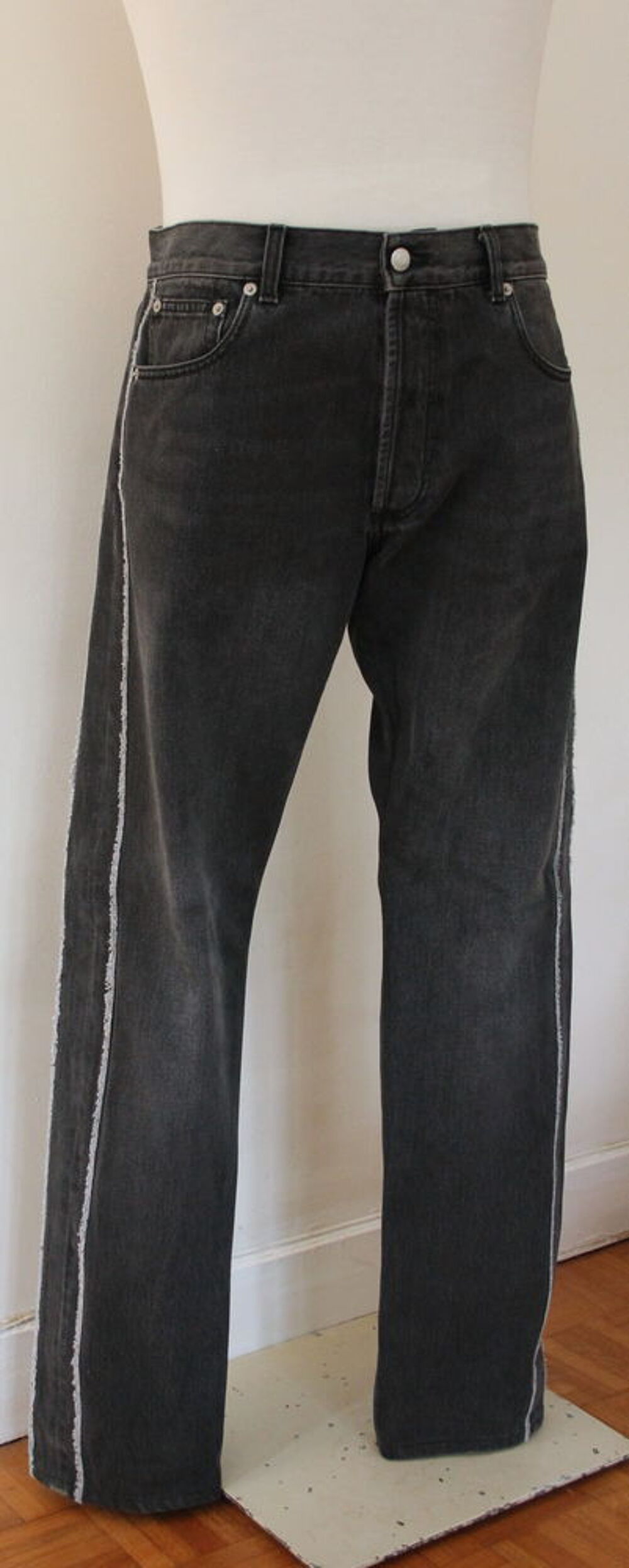 Pantalon denim ALEXANDER MC QUEEN T.52. ou T.L Vêtements