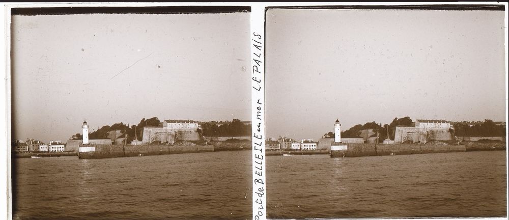 Boite 16 Vues Positifs St&eacute;r&eacute;os Photographie Belle-&Icirc;le-en-Mer 