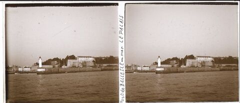 Boite 16 Vues Positifs Stéréos Photographie Belle-Île-en-Mer 35 Loches (37)