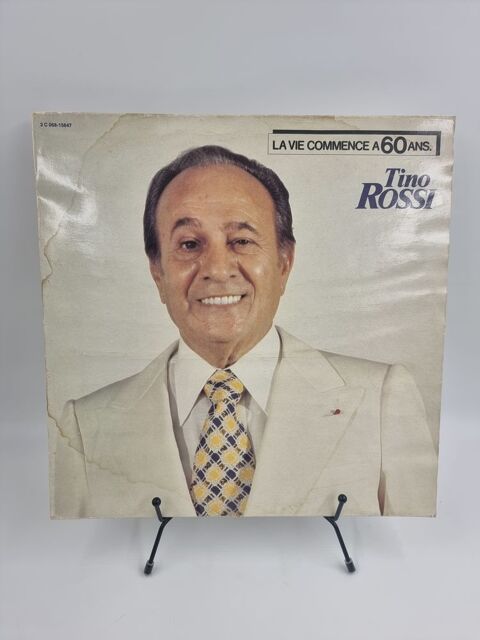Vinyle 33 tours Tino Rossi : La Vie Commence � 60 Ans  4 Vulbens (74)