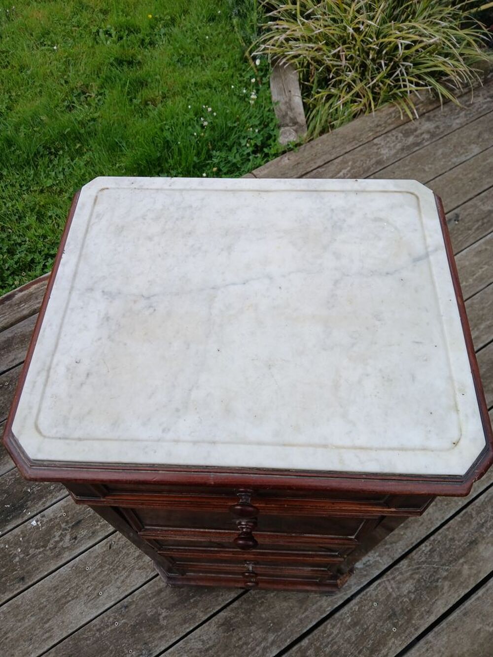Semainier , chevet avec marbre Meubles