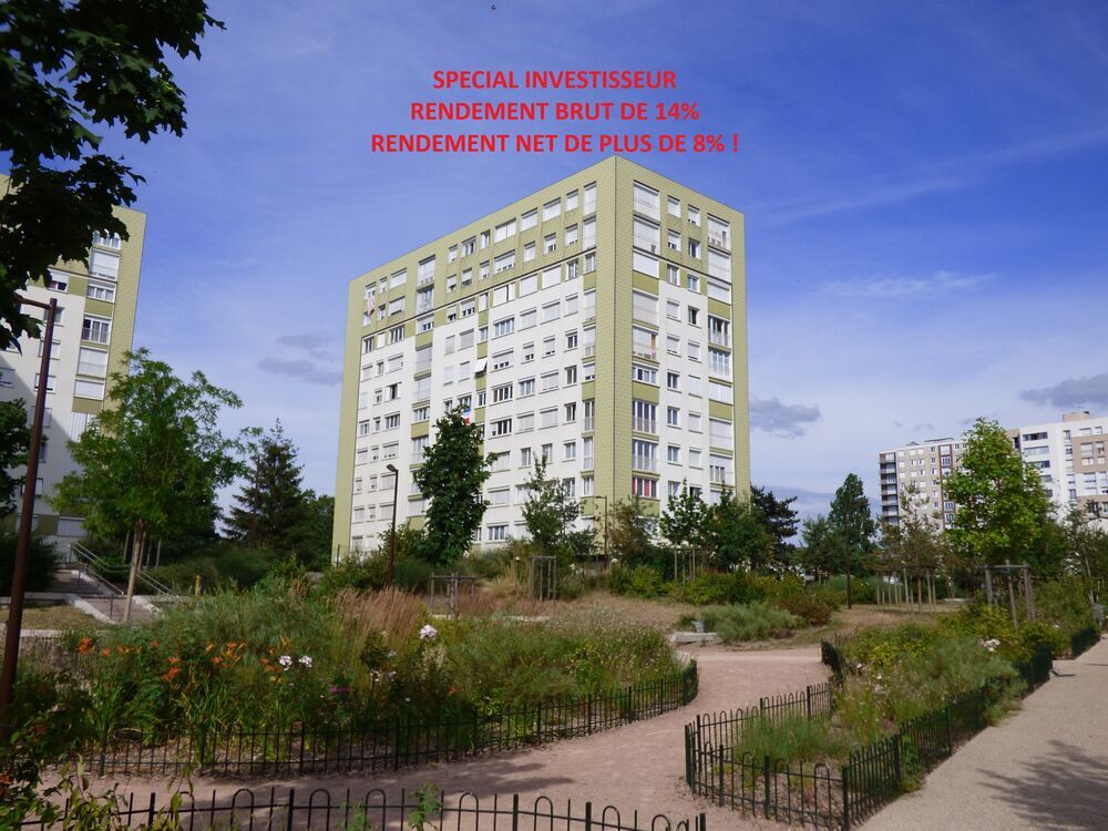 Vente Appartement Appartement T3 vendu loué de 56,47m2 avec cave et garage box Orléans