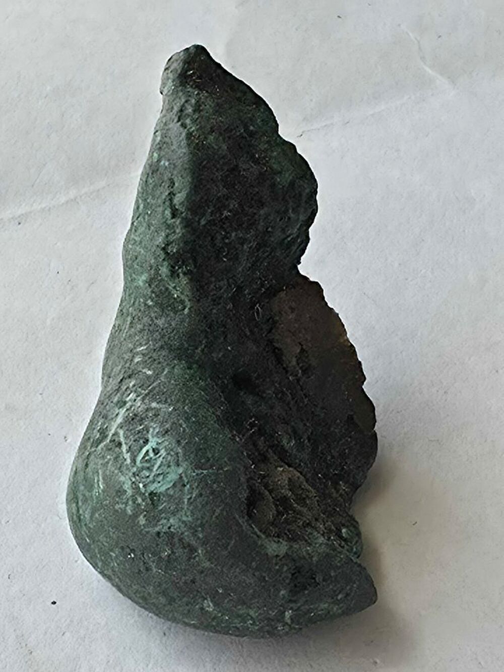 Malachite Stalactitique Brut Katanga RDC-Pierre de Collection 23g 