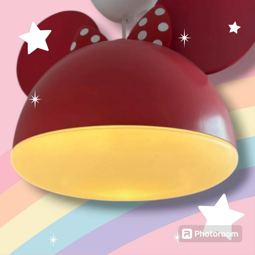 tr&egrave;s joli lustre / suspension Minnie Disney Philips Mobilier enfants