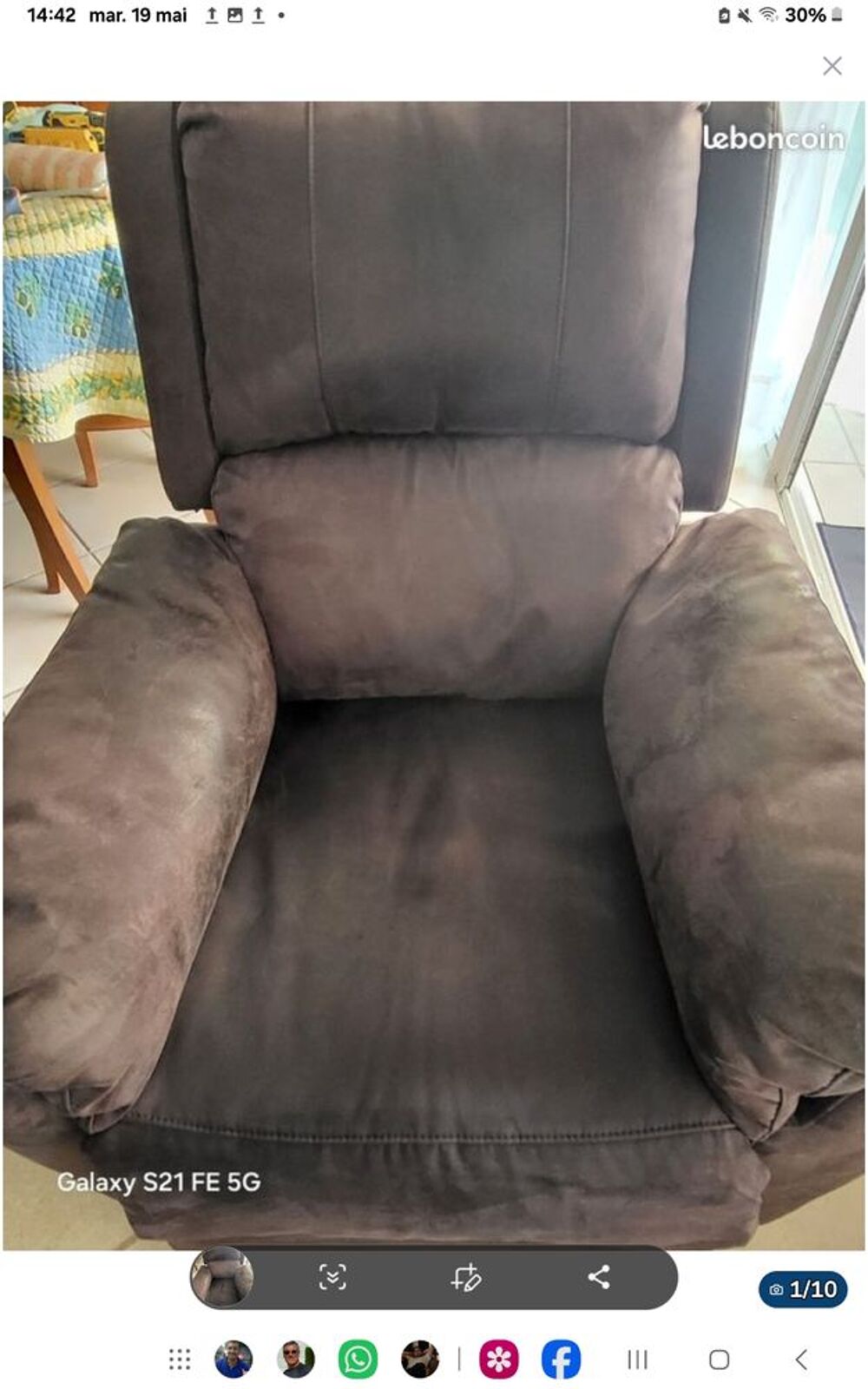 Fauteuil &eacute;lectrique releveur Meubles