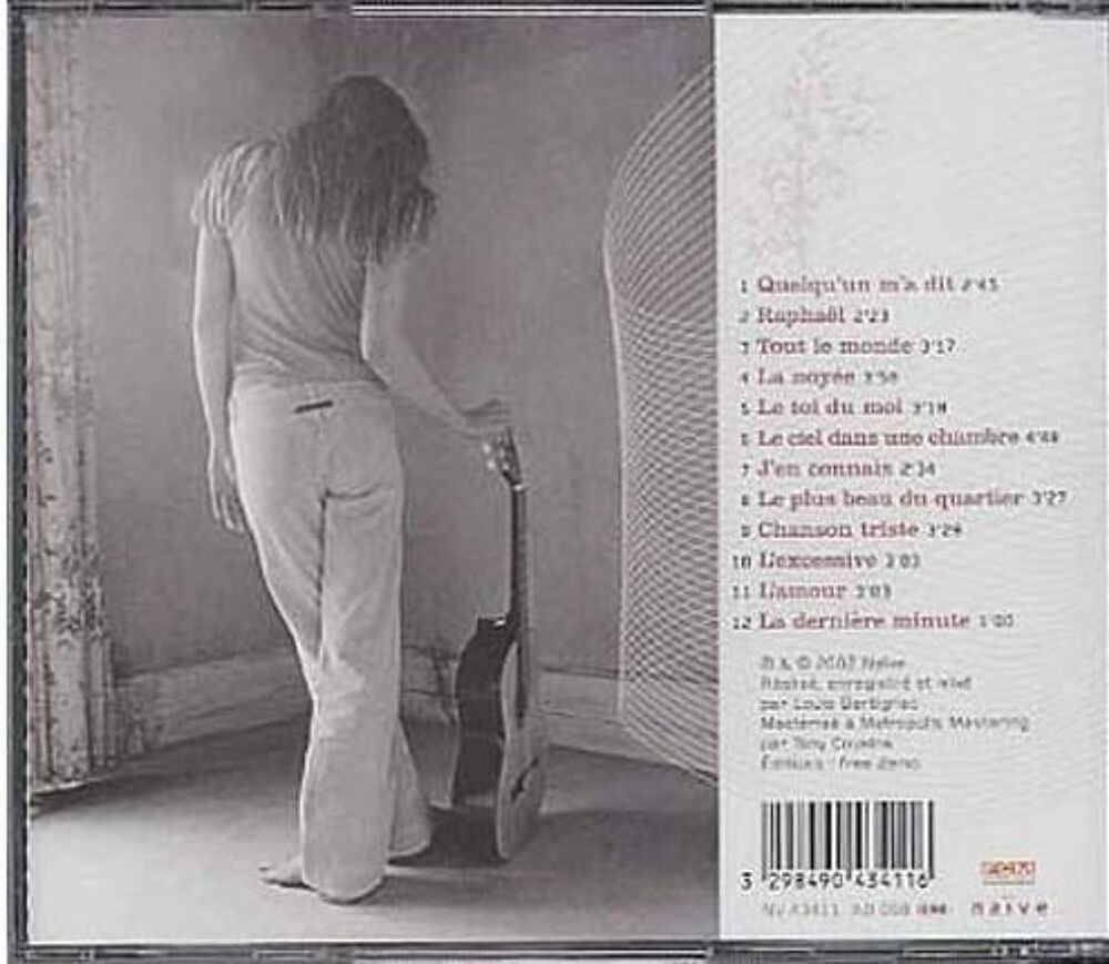 CD QUELQU'UN M'A DIT de CARLA BRUNI CD et vinyles