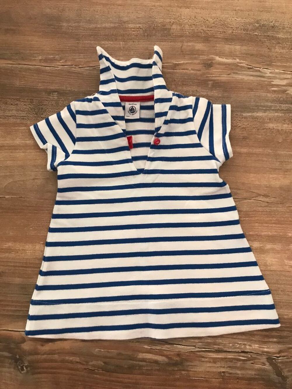 Robe marine enfant fille " Petit bateau " V�tements enfants