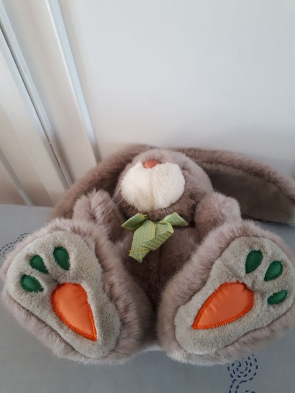 Peluche beau lapin 33 cm - Excellent &eacute;tat Jeux / jouets