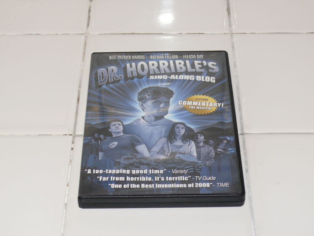 DVD : "Dr. Horrible's" DVD et blu-ray