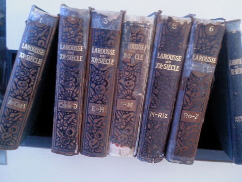 Larousse XX du sicle en 6 volumes  et son supplment 0 Lunel (34)